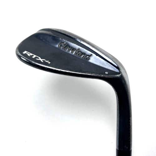 Cleveland RTX 4 Black Satin Lob Wedge LW 62* 6 TT Dynamic Gold Stiff RH