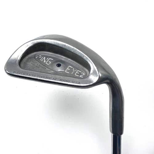 Ping Eye 2 Sand Wedge SW Black Dot Apollo Platinum Regular Steel Mens RH