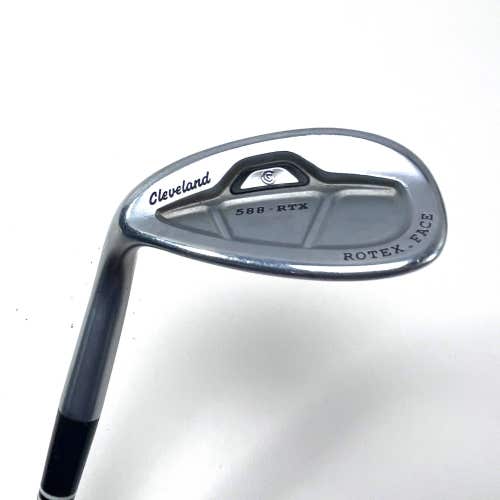 LEFTY Cleveland 588 RTX CB Satin Chrome Sand Wedge SW 56* 14 TT DG LH