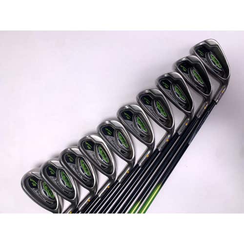 Ping Rapture V2 Iron Set 4-PW+GW+SW+LW Yellow Dot 1.5* Up TFC 939 I 71g Reg RH