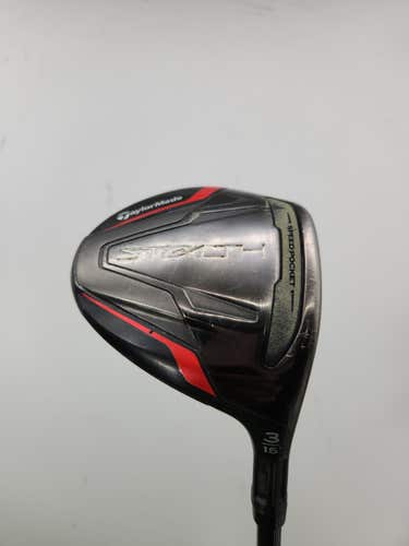 2022 TAYLORMADE STEALTH 3 WOOD 15* STIFF FUJI VENTUS RED 6-S GOOD