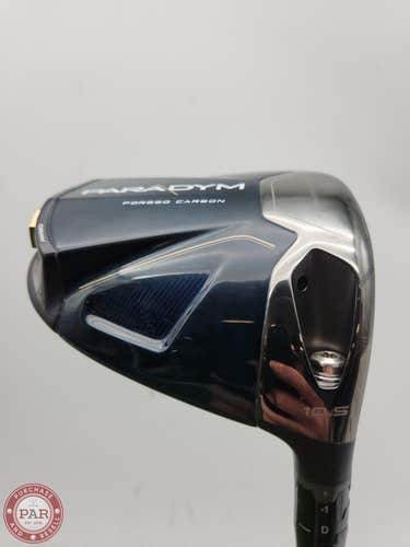 2023 CALLAWAY PARADYM DRIVER 10.5* STIFF HZRDUS BLACK GEN 4 60G +HC VERYGOOD