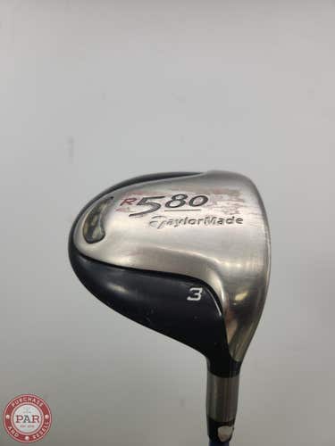 2004 TAYLORMADE R580 3 WOOD REG PRO LAUNCH BLUE 45R GOOD