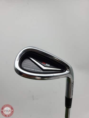 2010 TAYLORMADE R9 SAND WEDGE STIFF STEEL SHAFT 35.5" GOOD