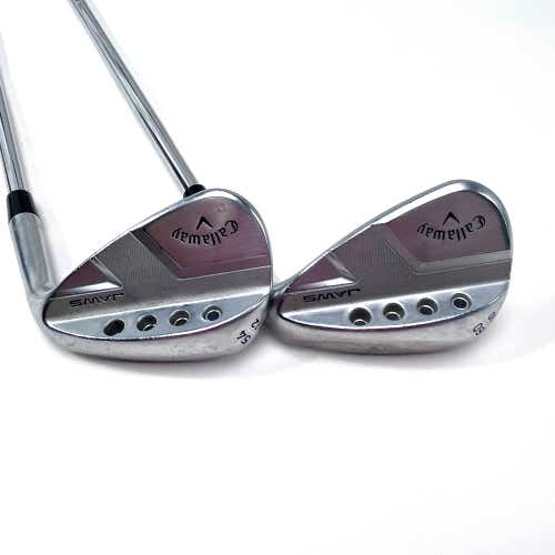 Callaway Jaws Full Toe Raw Face Chrome Wedge Set 54* 12 | 60* 10 TT DG RH