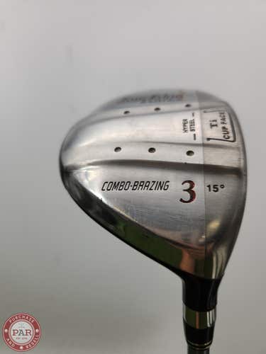TOUR EDGE COMBO BRAZING 3 WOOD 15* REG FUJI HLS GOOD