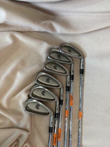 Men's Cleveland TA6 Right Handed Iron Set Regular Flex (6 Clubs) #4 - #9 (Used)