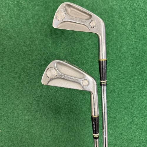 Titleist Acushnet Single 2 & 3 Irons Men's Right Hand Stiff Flex Steel Shafts