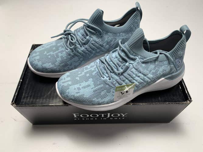 FootJoy FJ Flex XP Golf Shoes Blue Camo Women's SZ 6.5 (95349)