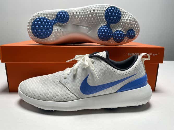 Nike Roshe G Golf Shoes White University Blue Men's SZ 9.5 (CD6065-101)