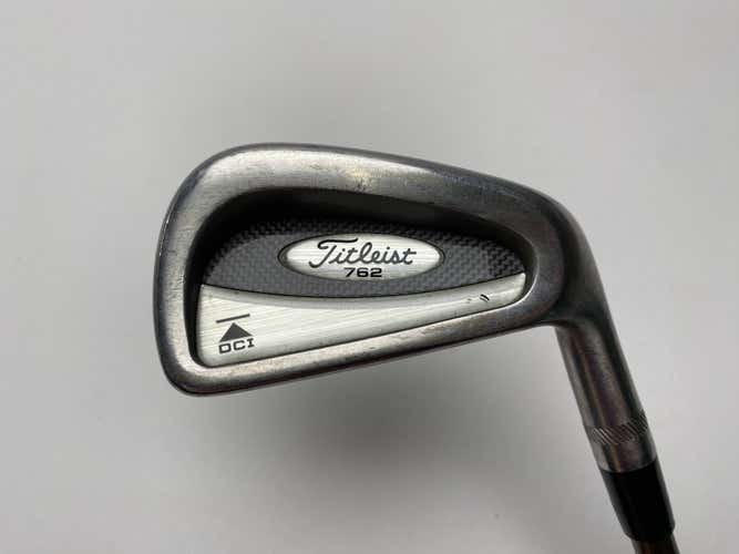 Titleist DCI 762 Single 6 Iron Graphite Design GAT 115 Stiff Graphite Mens RH