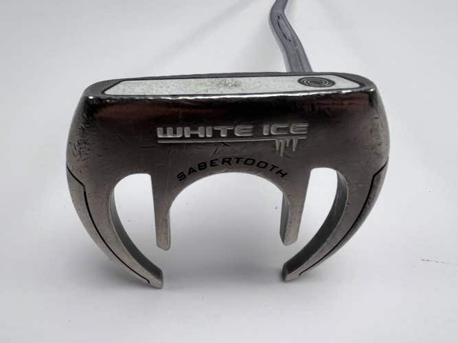 Odyssey White Ice Sabertooth Putter 35" Mens RH