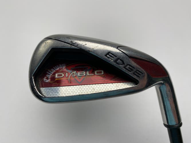 Callaway Diablo Edge Single 6 Iron 75g Regular Graphite Mens RH