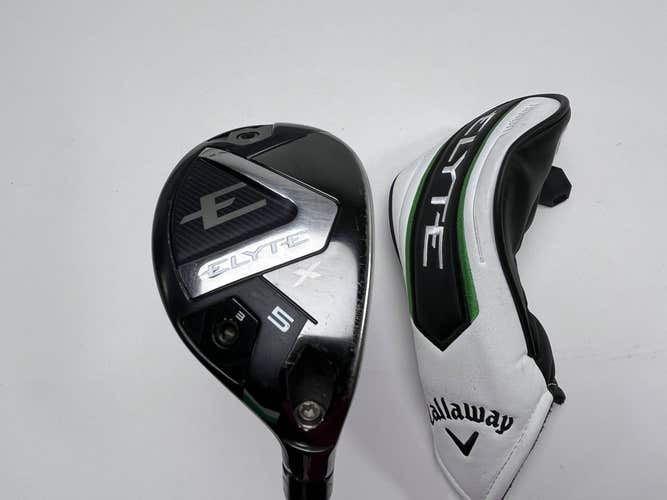 Callaway Elyte X 5 Hybrid 25* Mitsubishi Chemical Vanquish 5 R2 Senior RH