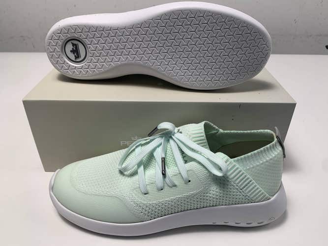 Peter Millar Hyperlight Glide Running Shoes Green Women's SZ 9 (LS21EF01)