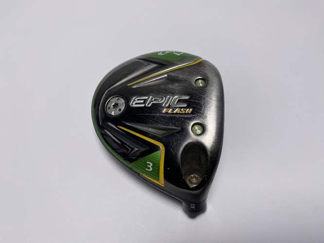 Callaway EPIC Flash 3 Fairway Wood 15* HEAD ONLY Mens RH