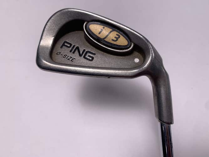 Ping i3 Oversize Single 4 Iron White Dot 3* Up Cushin JZ Senior Steel Mens RH