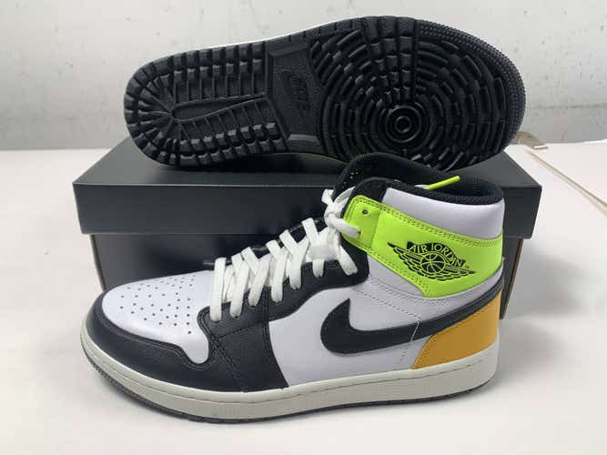 Air Jordan 1 High G Athletic Shoes White Men's SZ 12 (DQ0660-105)