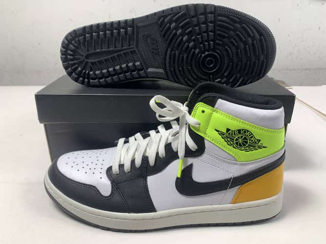 Air Jordan 1 High G Athletic Shoes White Men's SZ 11.5 (DQ0660-105)
