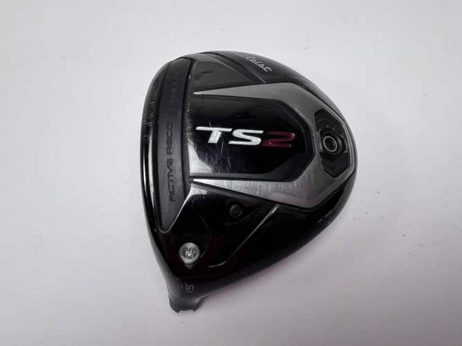 LEFTY Titleist TS2 3 Fairway Wood 15* HEAD ONLY Mens LH