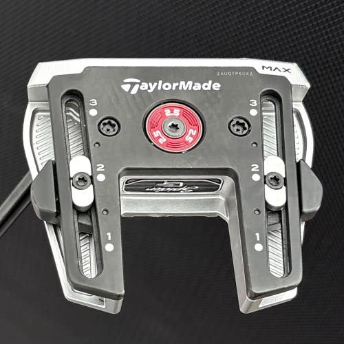 LH TAYLORMADE SPIDER GT MAX PUTTER (35") + HEADCOVER