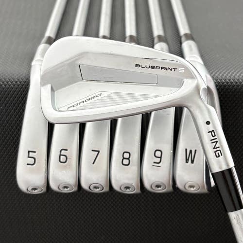 PING BLUEPRINT S IRON SET 4-W BLACK DOT