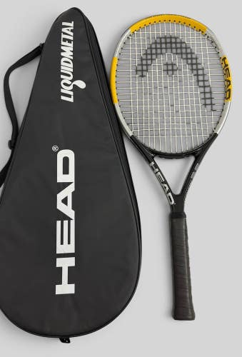 HEAD Liquidmetal 2.5 110 Sq In Tennis Racquet 4 1/4  w/ Case