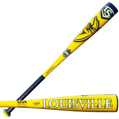 *HOT* 2025 Louisville Slugger SAVANNAH BANANAS 31” / 21 oz USA 2 5/8” Baseball Bat >2 DAY SHIP<