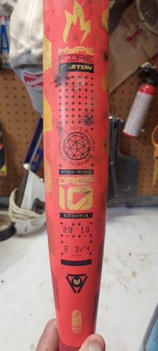 Easton Hype Fire Composite USSSA Certified Bat (-10) 19 oz 29" (Used)