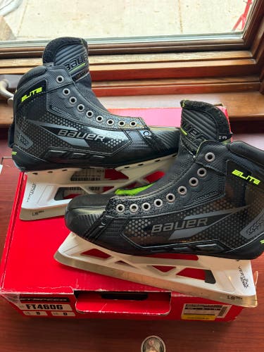 2024 Bauer Elite Hockey Goalie Skates - Suze 3 Width 9 (used 2x)