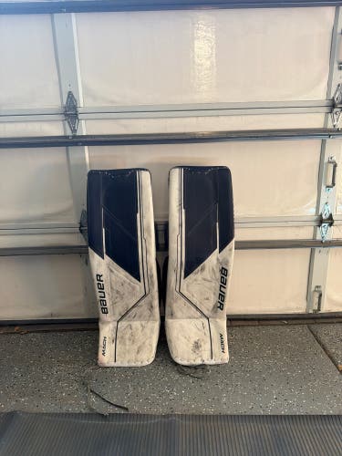 36" Bauer Mach Goalie Leg Pads (Used)