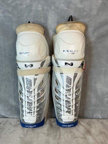 Senior Bauer Nexus 600 Shin Pads 15" (Used)