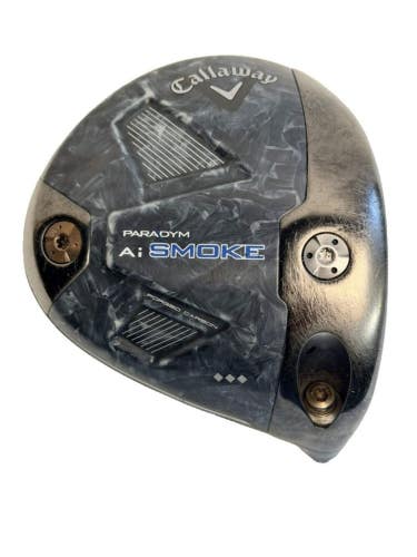 Callaway Paradym Ai Smoke Triple Diamond Driver Head Only 8 RH