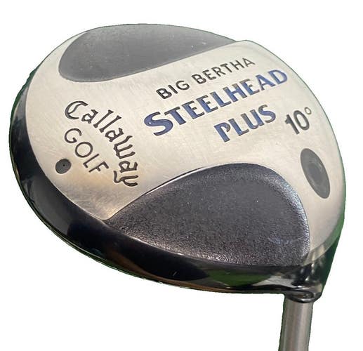 Callaway Big Bertha Steelhead Plus Driver 10* RH Regular Graphite 44" HC Nice