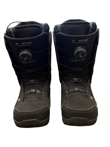 Used Ride ANTHEM Mens Snowboard Boots Black Senior 7.5 10299-S000311863