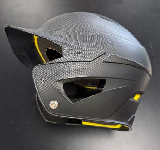Used Under Armour CHARGED Batting Helmet No Mask Black S/M 11849-S000042328