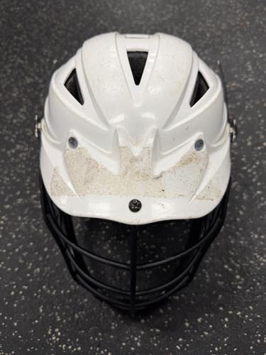 Used Cascade CPVR Lacrosse Helmet White One Size 11849-S000037733