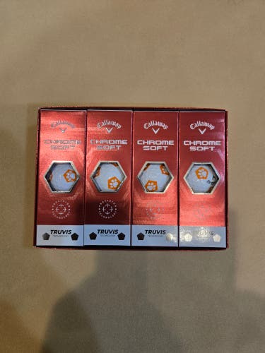 Callaway Chrome Soft Balls 12 Pack (1 Dozen) (Used)