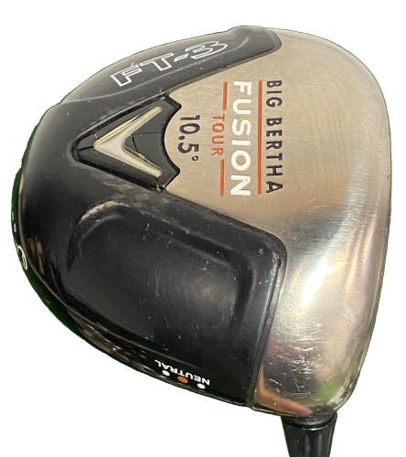 Callaway FT-3 Big Bertha Fusion Tour Driver 10.5 Neutral RH Regular Graphite 45"