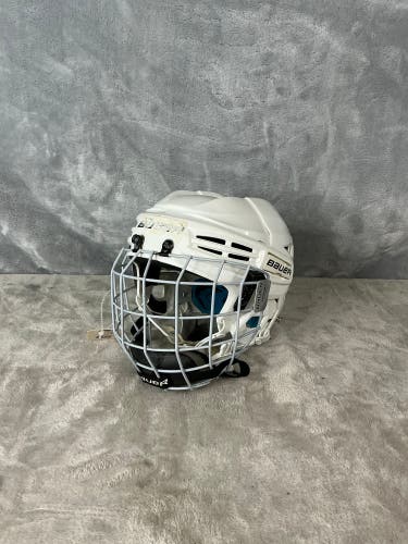 White Youth Bauer Prodigy Helmet (Used)