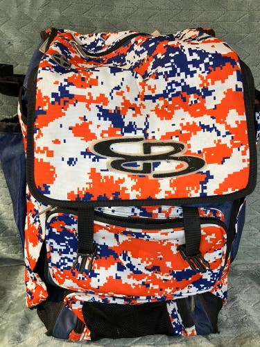 Orange Boombah Bags & Batpacks Player 22x13x10(Used)