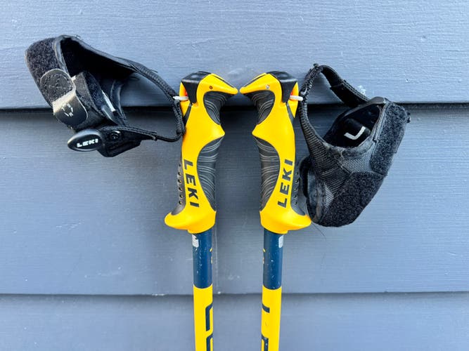 42in (105cm) Leki Trigger Series Spitfire Lite S Racing Ski Poles (Used)