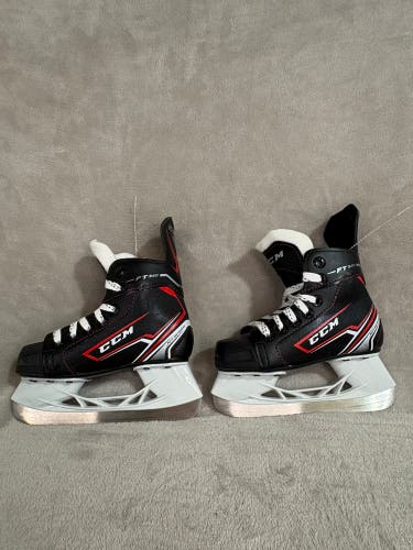 Youth CCM JetSpeed FT340 Hockey Skates Regular Width 10 (Used)
