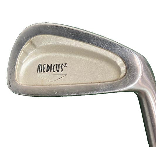 Medicus Training 5 Iron Dual Hinge RH Regular Flex Steel 37.5" Nice Factory Grip