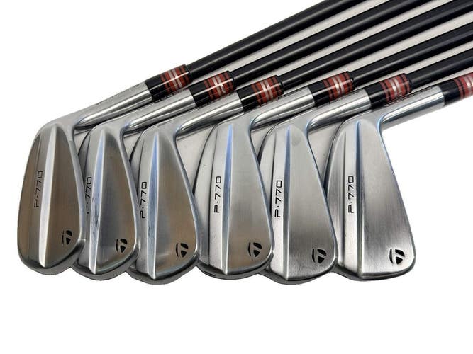 TaylorMade P770 Iron Set 5-PW RH Fujikura AXIOM 105 X VeloCore Graphite