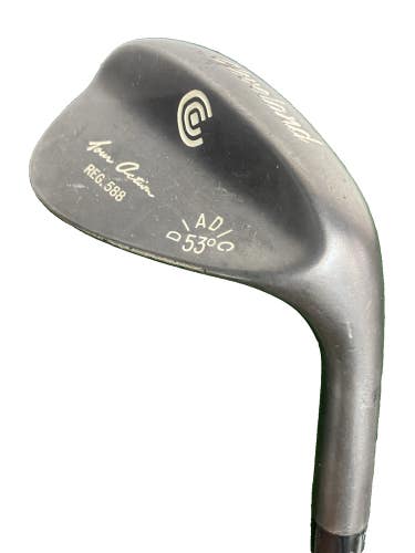 Cleveland Reg 588 Gunmetal Diadic Gap Wedge 53* RH Steel 35.5" New Jumbo Grip