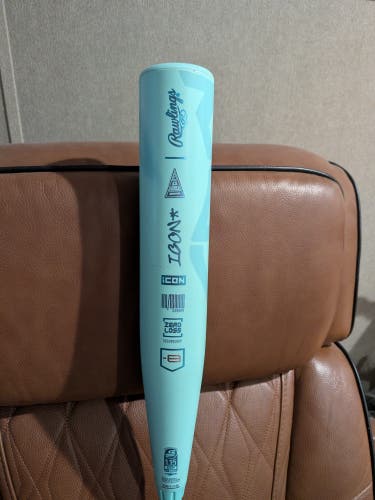 2026 Rawlings Icon Composite USSSA Certified Bat (-8) 24 oz 32" (Used)