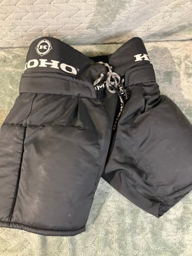 Black Junior Large Koho Hockey Pants (Used)
