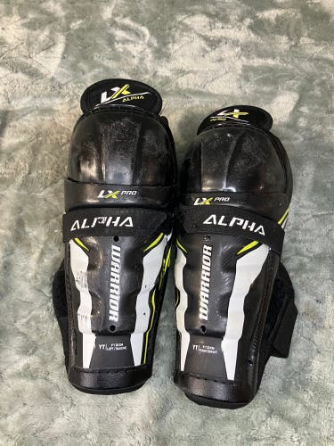 Youth Warrior Alpha LX Pro Shin Pads 9" (Used)