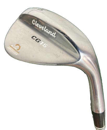 Cleveland CG15 Zip Grooves Sand Wedge 54*14 RH Stiff Steel 35.5 New Midsize Grip